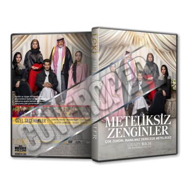 Meteliksiz Zenginler - Crazy Rich, Incredibly Broke - 2026 Türkçe Dvd Cover Tasarımı